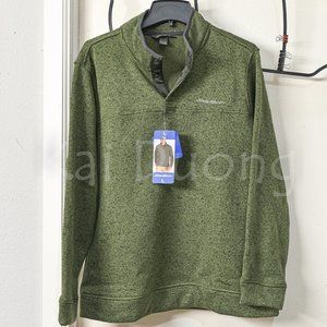 Eddie‎ Bauer Men’s Radiator Quarter Pullover GREEN